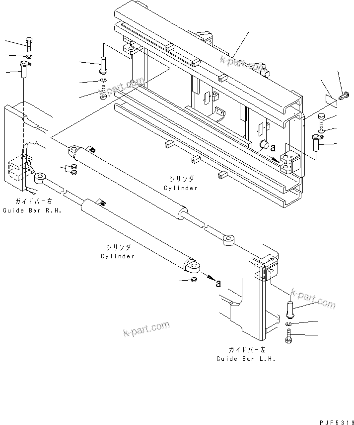 Parts diagram: CLAMP BASE (FRAME) — CBS253/303-1 S/N 1001-UP