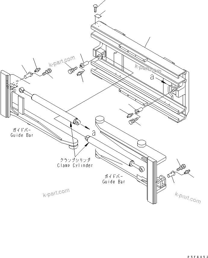 Parts diagram: CLAMP BASE (FRAME) — CBW808-1 S/N 1001-UP