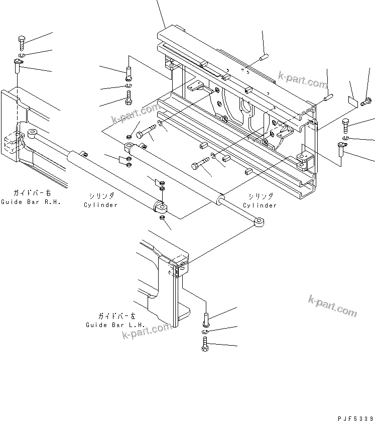 Parts diagram: CLAMP BASE (FRAME) — CDR253-1 S/N 1001-UP