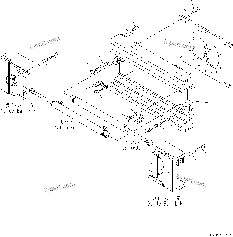 Parts diagram: CLAMP BASE (FRAME) — CFR359-1 S/N 1001-UP