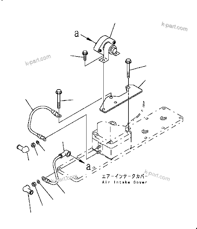 Parts diagram: HEATER SWITCH — D41E6T S/N B35001-UP