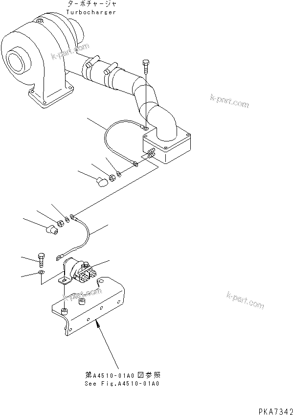 Parts diagram: HEATER SWITCH — D41P-6 S/N B20001-UP