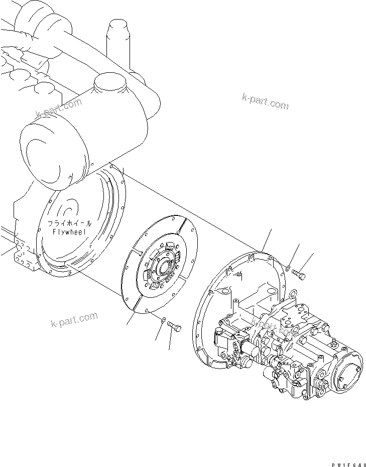 Parts diagram: DUMPER ? PUMP AND TUBE(#12641-) — PC450LC-6 S/N 10001-UP (Overseas Version)
