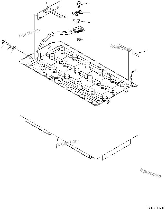 Explosionszeichnung: Katalogabschnitt — FB18MF-12-B Serien-Nr. 829542 und höher