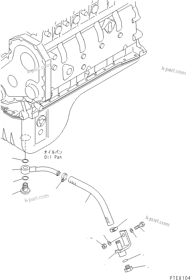 Explosionszeichnung: Katalogabschnitt — WA250PT-3 Serien-Nr. 50001 und höher (Parallel Linkage Spec.)