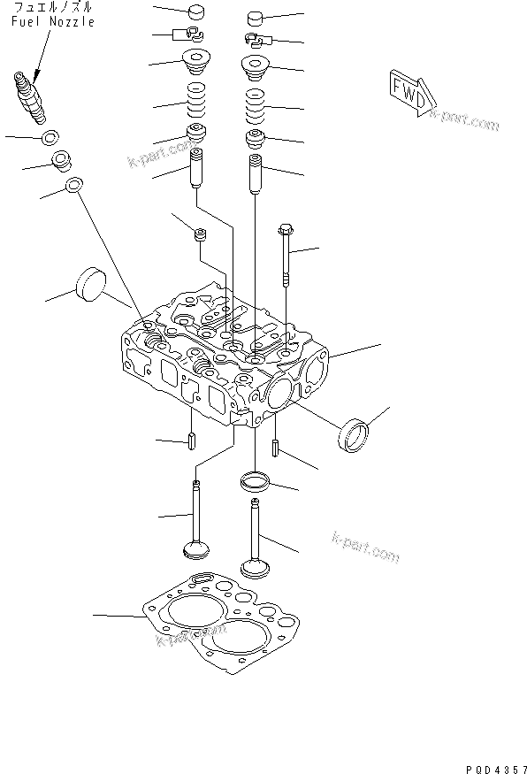 Tavola ricambi: Sezione catalogo — 2D68E-N3C S/N N00101-UP