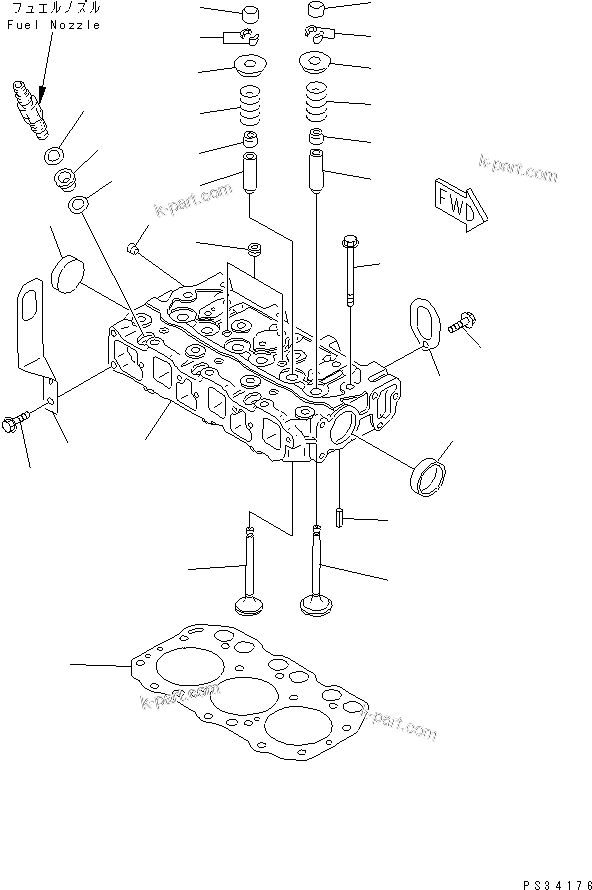 Tavola ricambi: Sezione catalogo — 3D68E-3D S/N 00965-UP