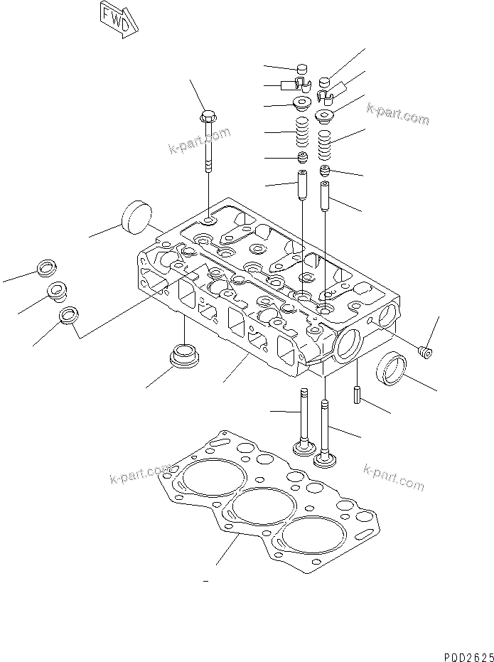 Tavola ricambi: Sezione catalogo — 3D68E-N3A S/N N00101-UP