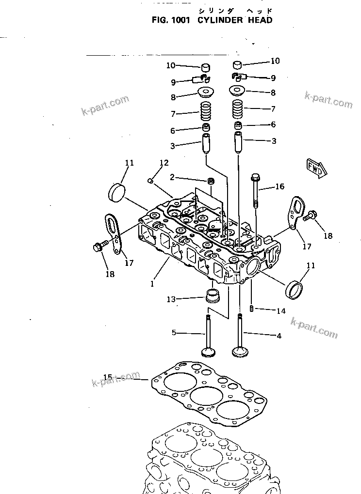 Tavola ricambi: Sezione catalogo — 3D72-2C S/N 01210-UP