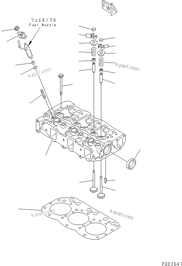 Tavola ricambi: Sezione catalogo — 3D84E-3LB S/N 05993-UP
