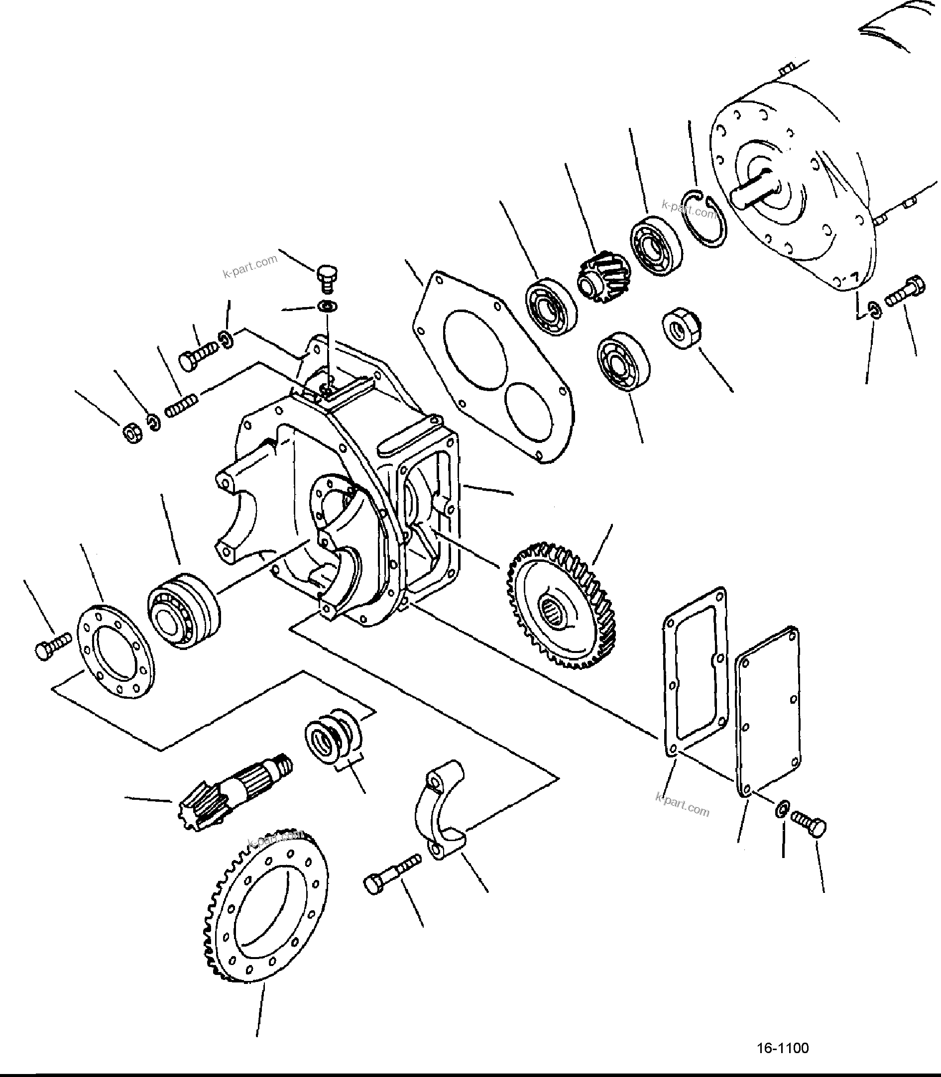 Tavola ricambi: Sezione catalogo — ABX-7 CHASSIS & MASTS (PM044-MC) S/N 85001A~