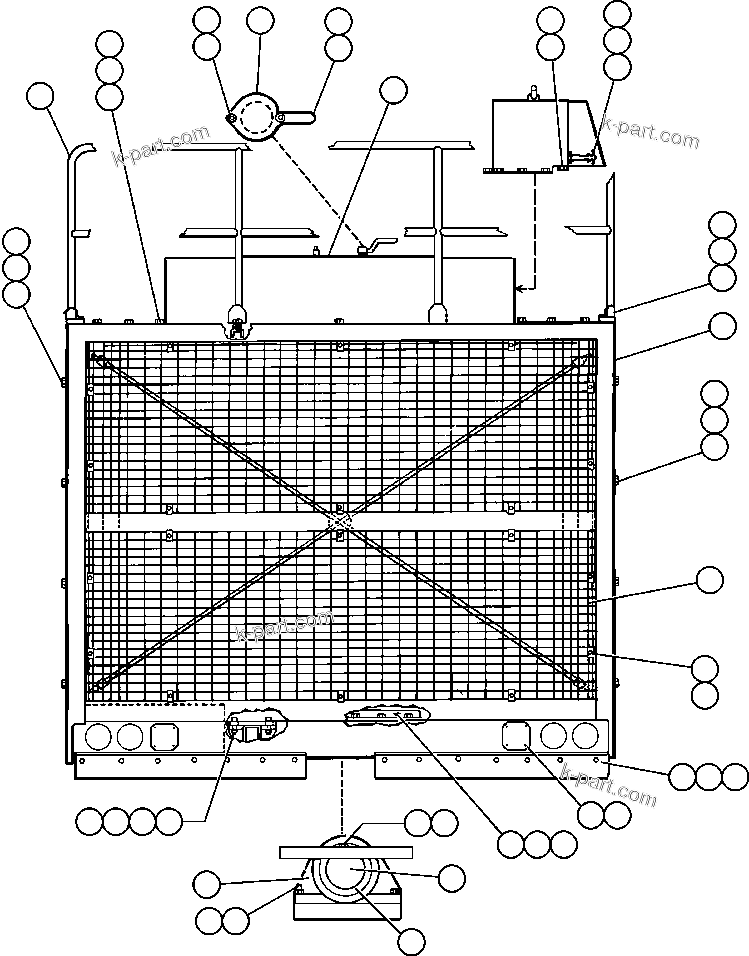 Tavola ricambi: Sezione catalogo — AFE32-AA 830E S/N 31807 MT. THORLEY