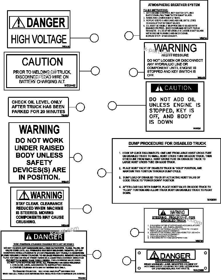 Tavola ricambi: Sezione catalogo — AFE47-BG 730E S/N A30192-A30193 & A30195-A30196 BANDMILL COAL