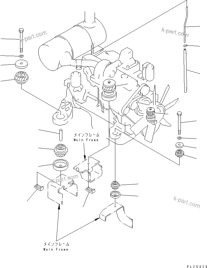 Tavola ricambi: Sezione catalogo — BR210JG-1 S/N 1002-UP