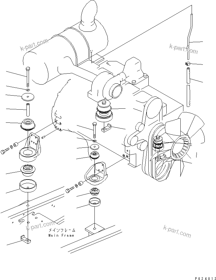 Tavola ricambi: Sezione catalogo — BR250RG-1 S/N 1101-UP