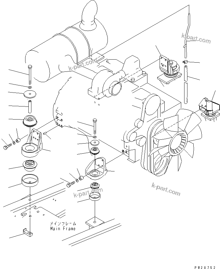 Tavola ricambi: Sezione catalogo — BR350JG-1 S/N 1005-UP