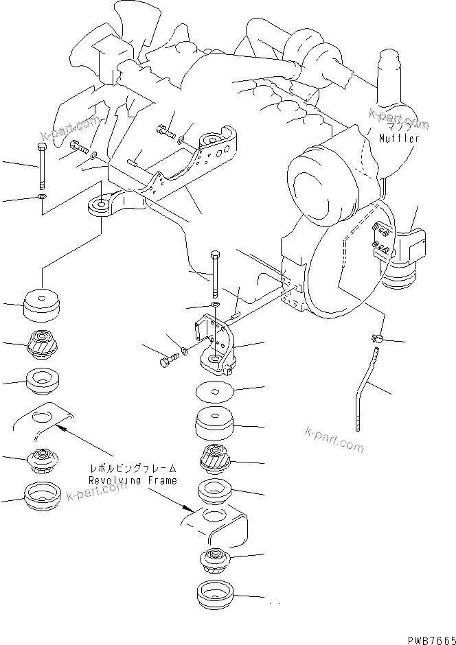 Tavola ricambi: Sezione catalogo — BR500JG-1 S/N 1002-UP