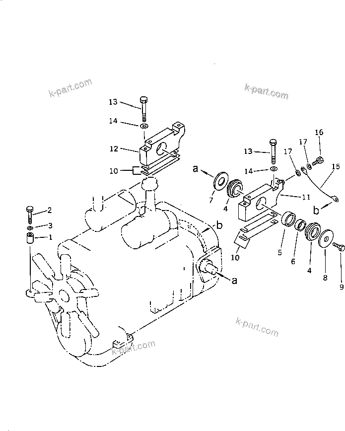 Tavola ricambi: Sezione catalogo — D60P-11D S/N 50001-UP