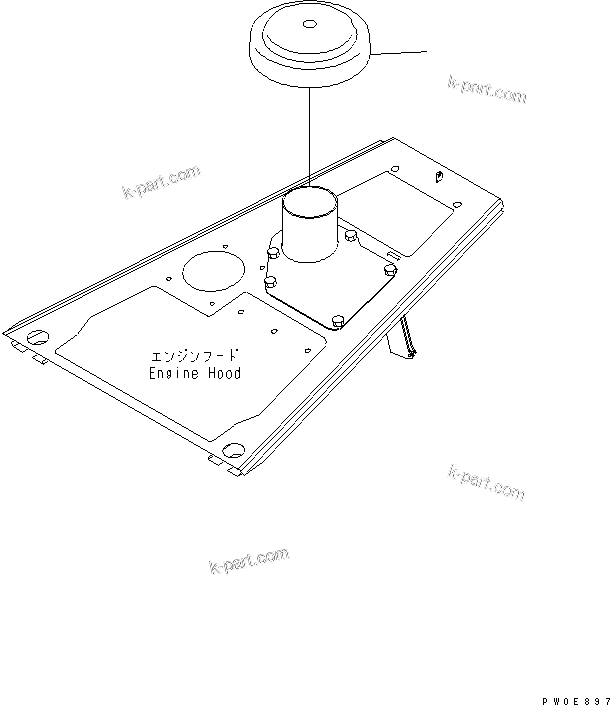 Tavola ricambi: Sezione catalogo — D65EX-15 S/N 67001-UP (Versione internazionale)