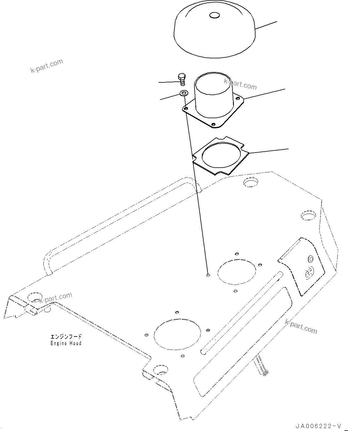 Tavola ricambi: Sezione catalogo — D65EX-17 S/N 1001-UP