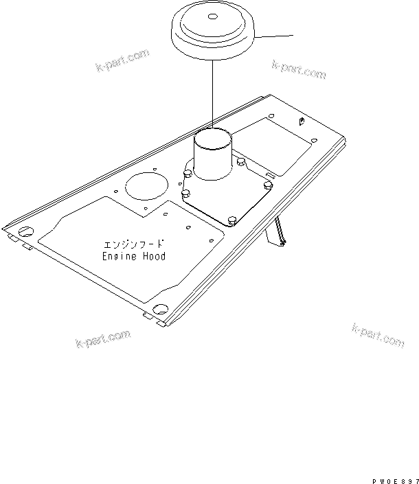 Tavola ricambi: Sezione catalogo — D65WX-15 S/N 67001-UP