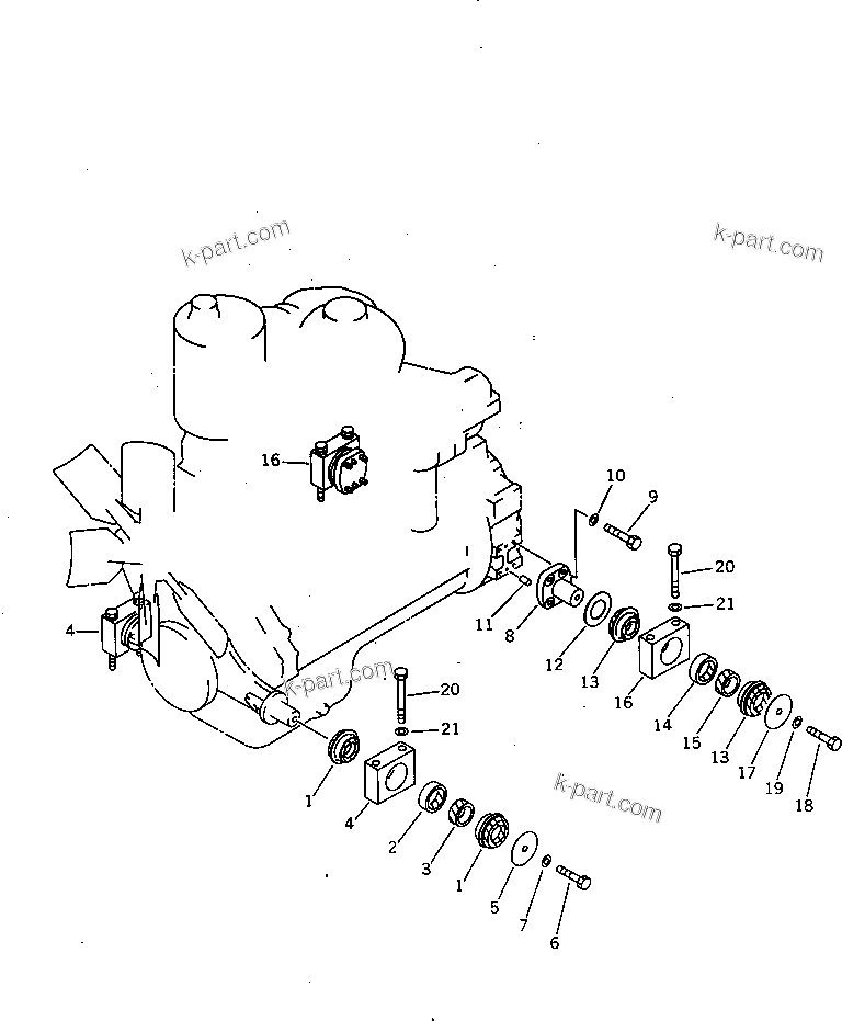 Tavola ricambi: Sezione catalogo — D85ESS-2A S/N 3001-3033 (Versione internazionale)