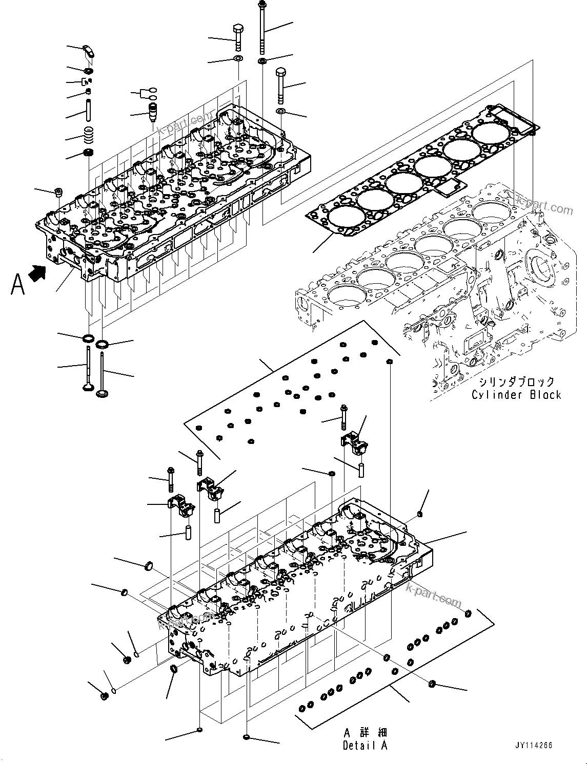 Tavola ricambi: Sezione catalogo — DBA127 S/N 100000-UP (For WA475-11)
