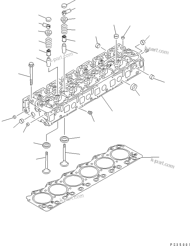 Tavola ricambi: Sezione catalogo — DCA-180SSK SA6D108E-2-D4