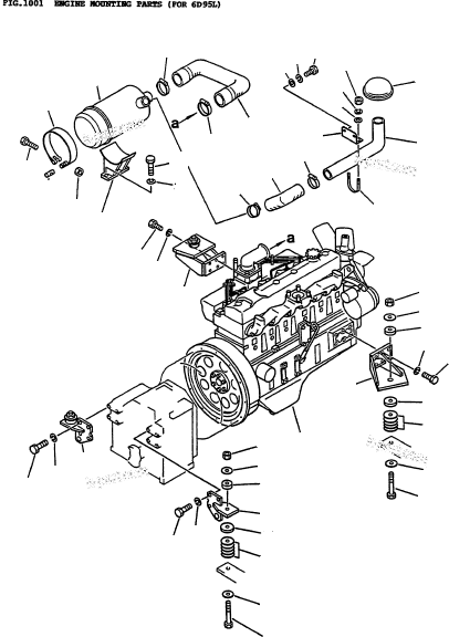 Tavola ricambi: Sezione catalogo — DX-5 CHASSIS, ENGINES & MASTS (PM066) S/N 60001~ 70001~ 80001~