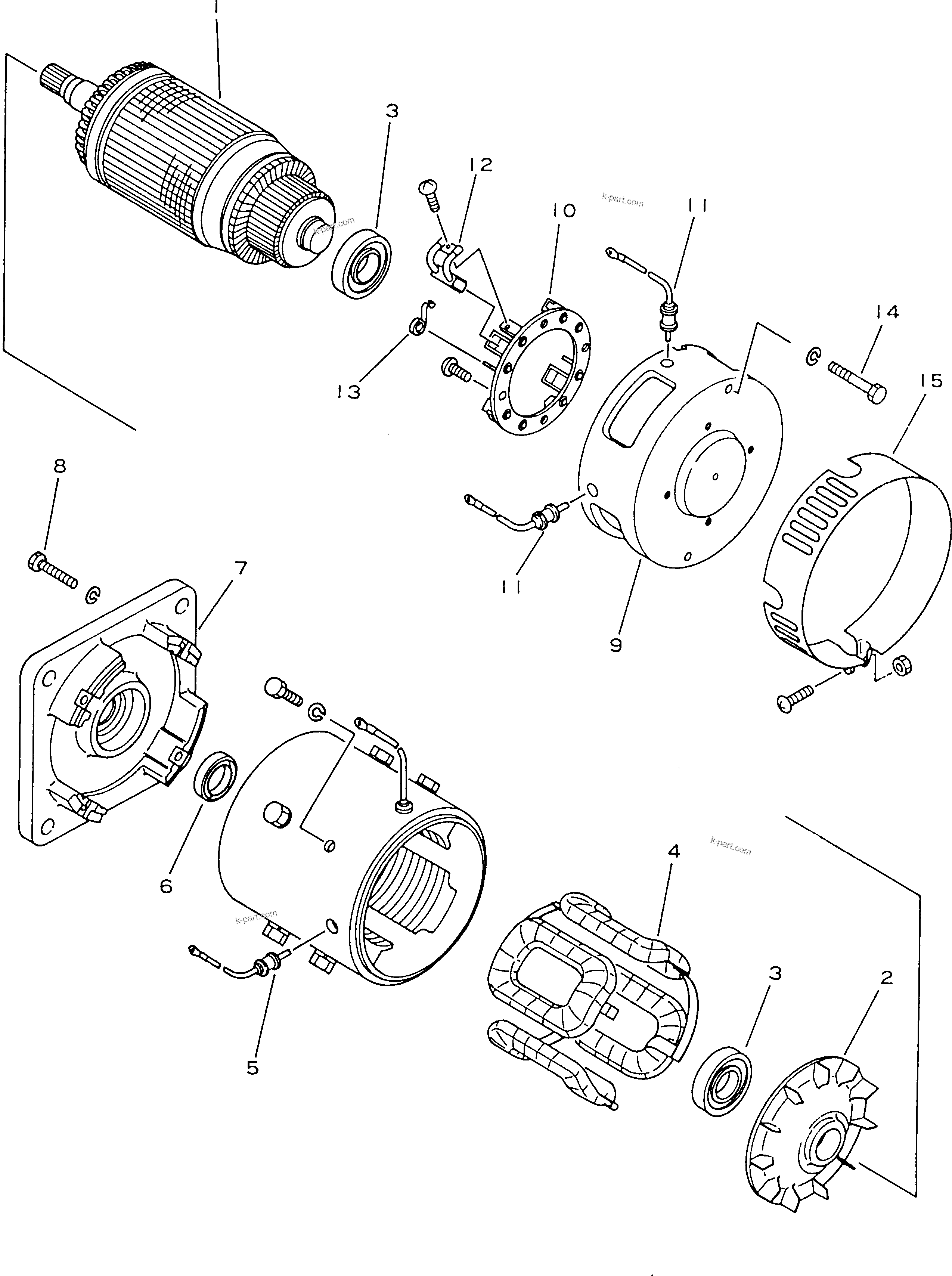 Tavola ricambi: Sezione catalogo — FB05-3 S/N 10001-UP