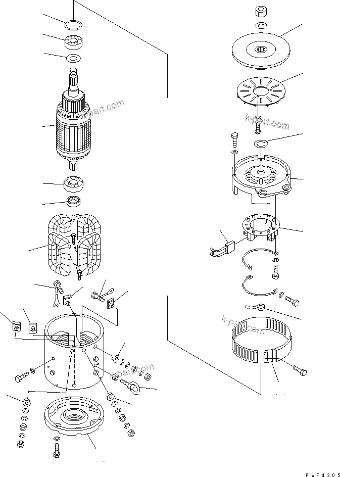 Tavola ricambi: Sezione catalogo — FB18M-3 S/N 10001-UP