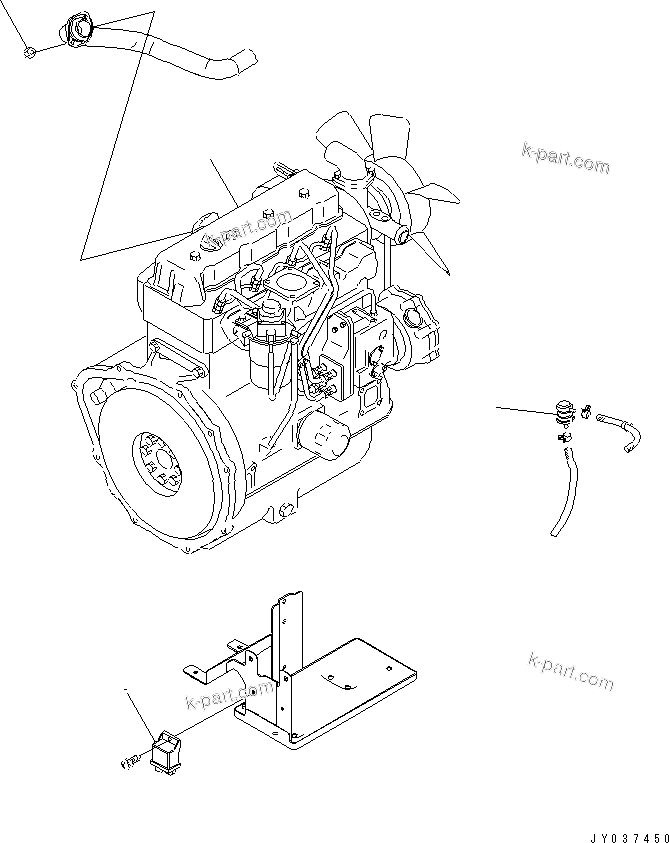 Tavola ricambi: Sezione catalogo — FD30T-17 S/N 345784-UP