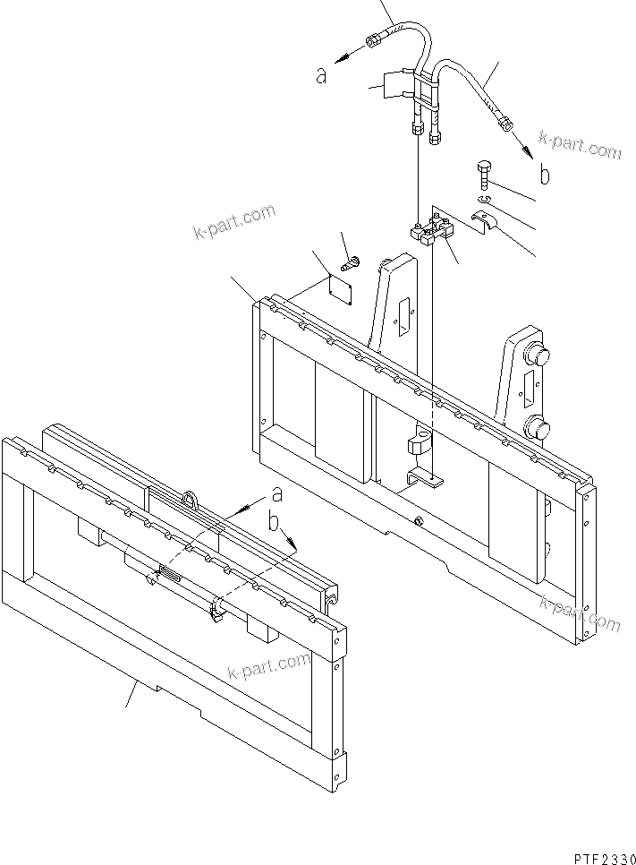 Tavola ricambi: Sezione catalogo — FD35/40-AT S/N 100001-UP