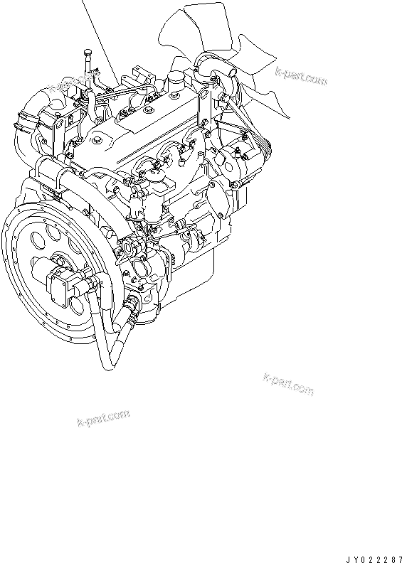 Tavola ricambi: Sezione catalogo — FD40Y-10 S/N 137637-UP