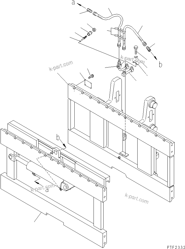 Tavola ricambi: Sezione catalogo — FD50A-AT S/N 100001-UP