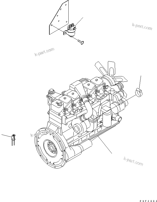Tavola ricambi: Sezione catalogo — FD80-7-US S/N 40001-UP