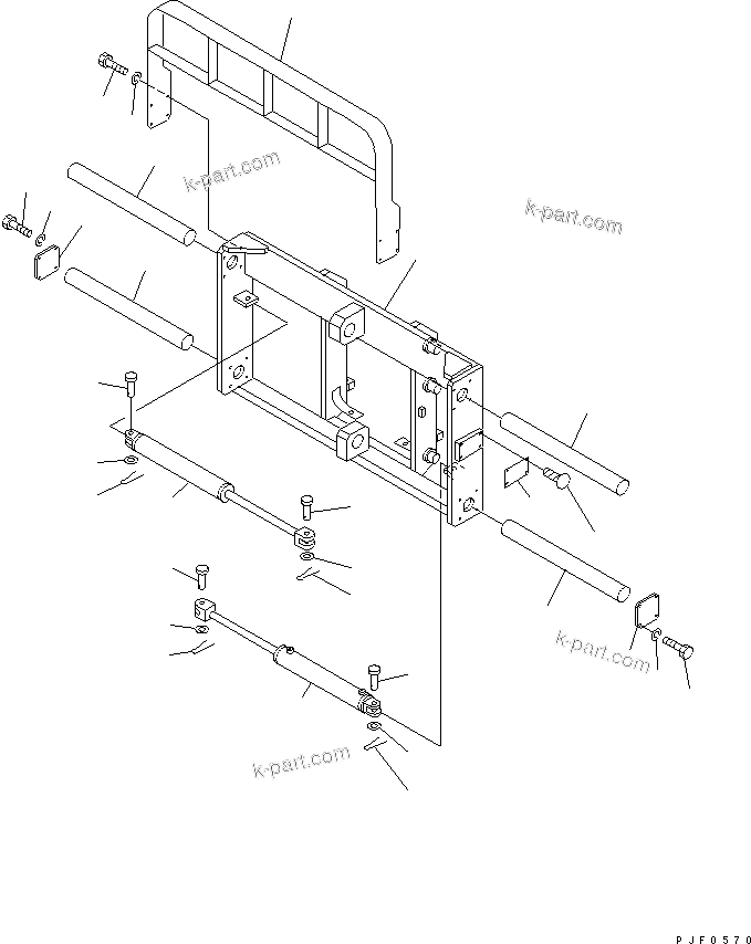 Tavola ricambi: Sezione catalogo — FMH156/157-2 S/N 1001-UP