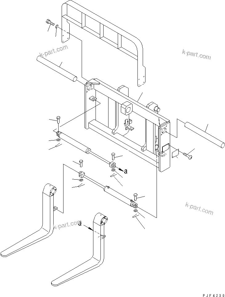 Tavola ricambi: Sezione catalogo — FMH254-2 S/N 1001-UP