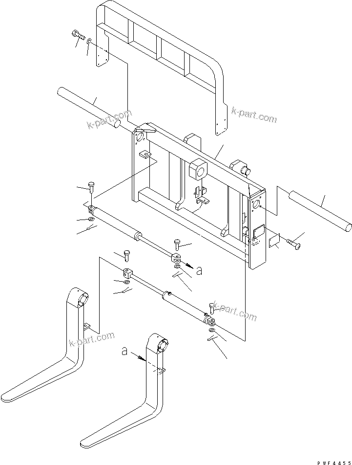 Tavola ricambi: Sezione catalogo — FMH304-2 S/N 1001-UP