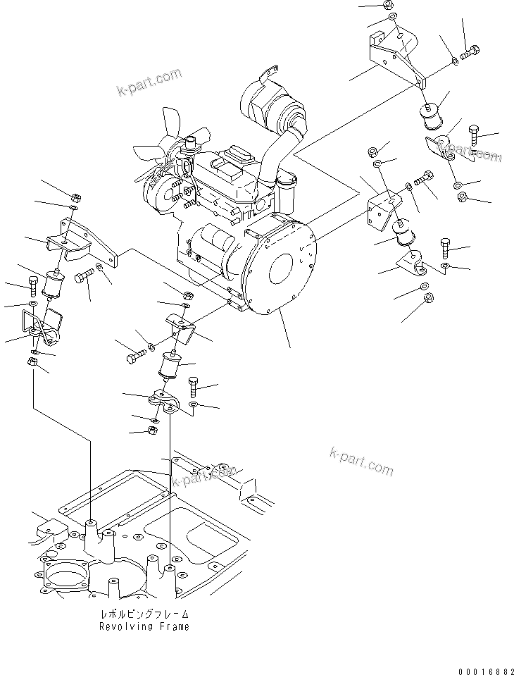 Tavola ricambi: Sezione catalogo — MX15 S/N 4001-UP