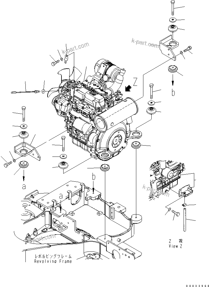 Tavola ricambi: Sezione catalogo — MX202 S/N 3001-UP