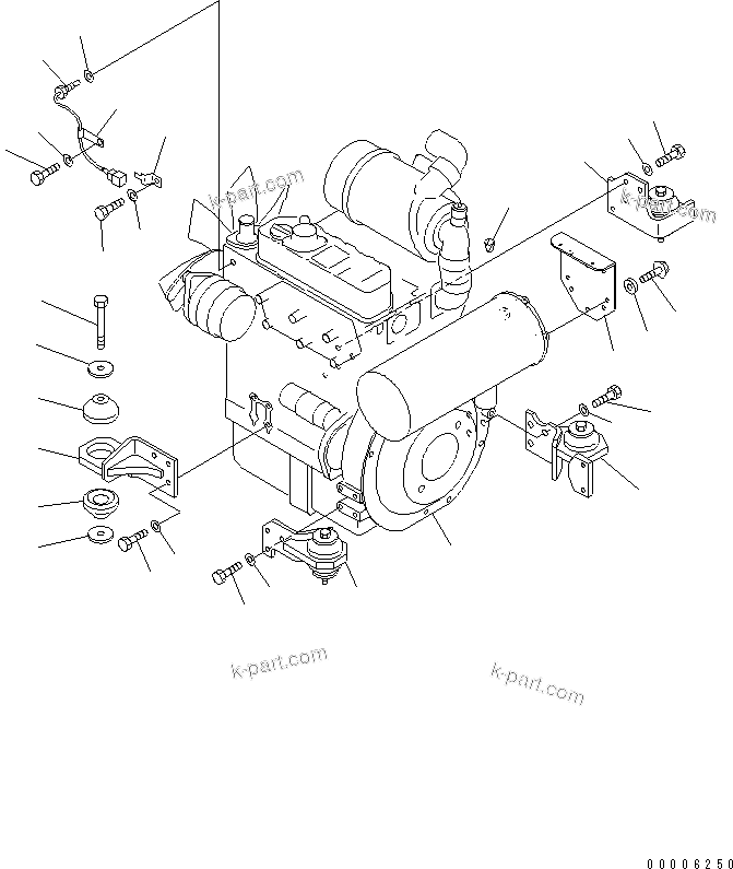 Tavola ricambi: Sezione catalogo — MX35 S/N 6001-UP