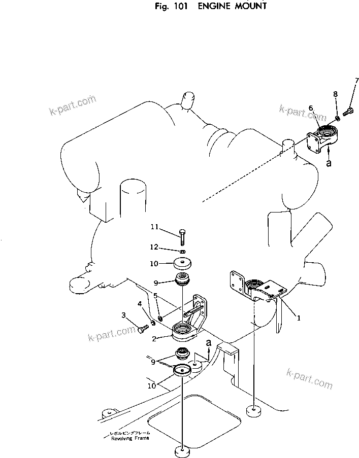 Tavola ricambi: Sezione catalogo — PC100-2 S/N 13001-UP
