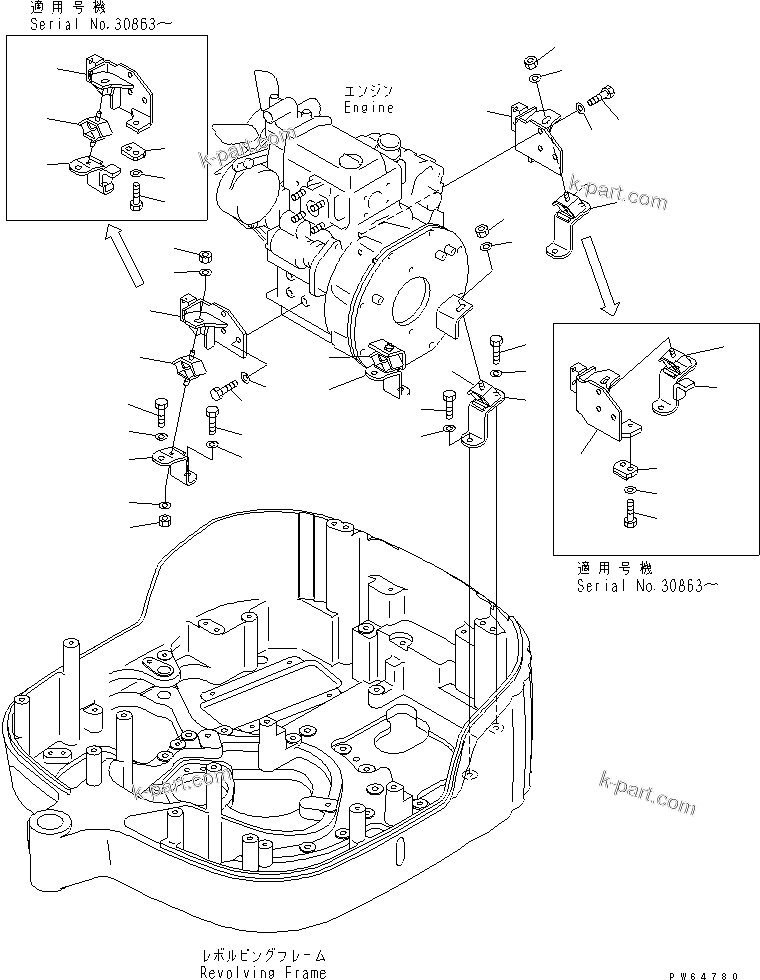 Tavola ricambi: Sezione catalogo — PC10MR-1-A S/N 30001-UP
