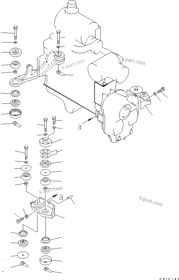 Tavola ricambi: Sezione catalogo — PC1250LC-7 S/N 20001-UP