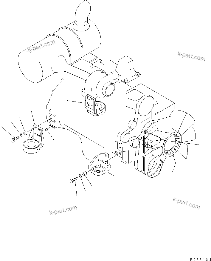 Tavola ricambi: Sezione catalogo — PC200-6 S/N 80001-UP (Versione internazionale)