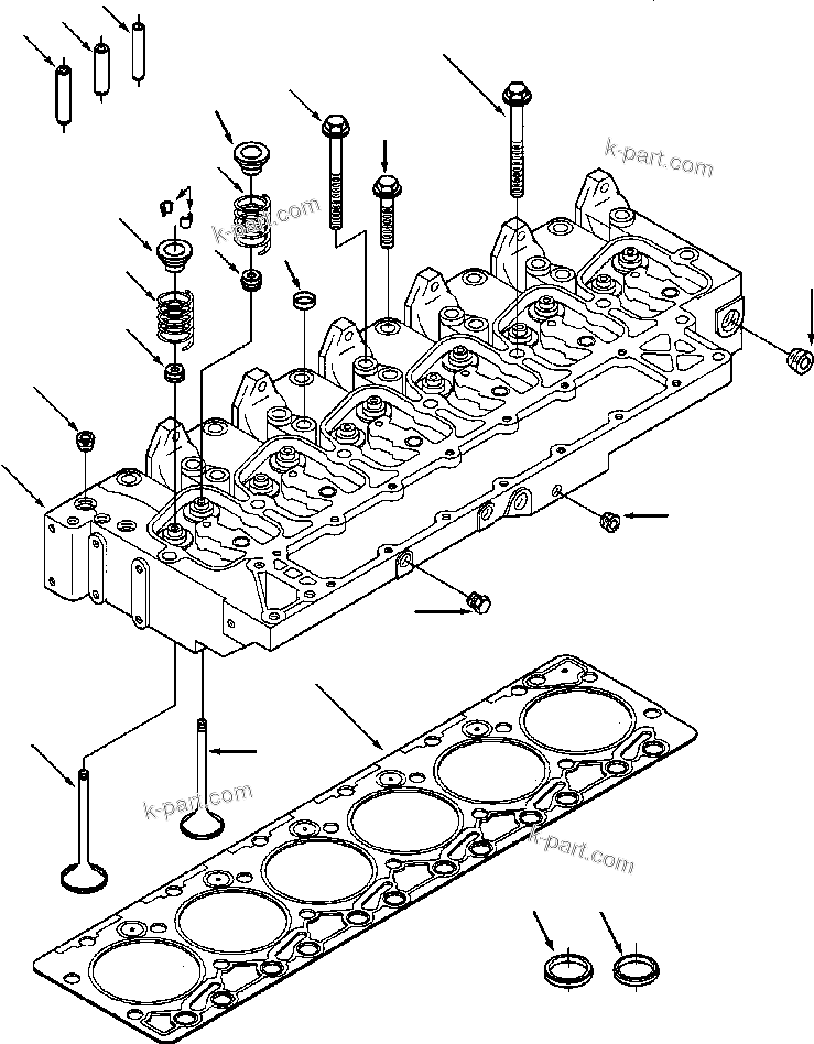 Tavola ricambi: Sezione catalogo — PC210LC-6LC S/N A82001-UP