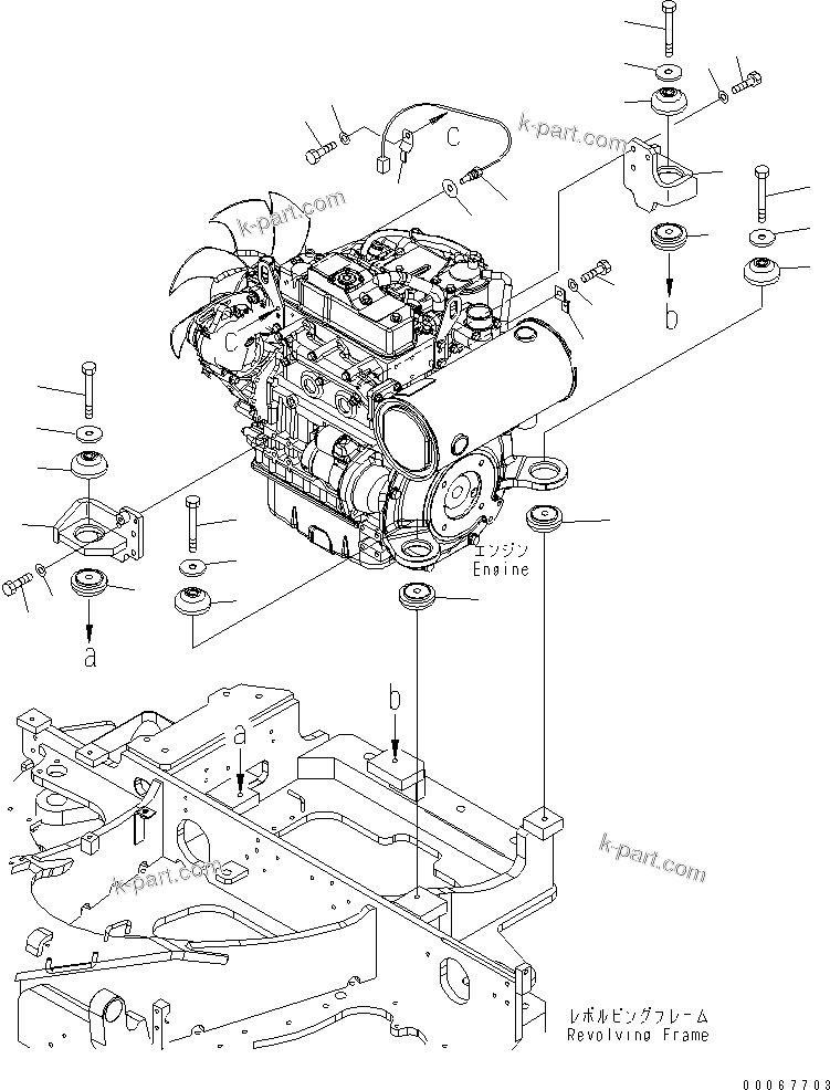 Tavola ricambi: Sezione catalogo — PC30MR-3(JPN)-FOR CAB S/N 30001-UP