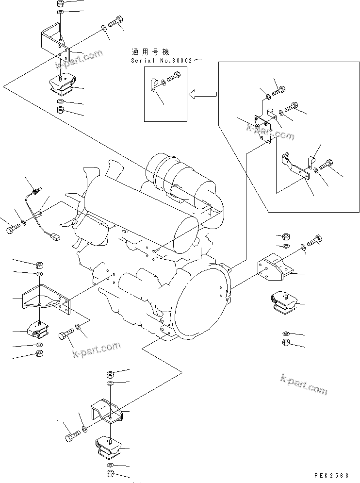 Tavola ricambi: Sezione catalogo — PC40R-8 S/N 30001-UP