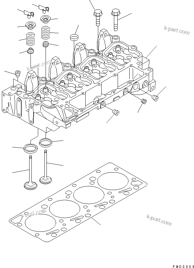 Tavola ricambi: Sezione catalogo — S4D102E-1E-Z S/N 26200163-UP